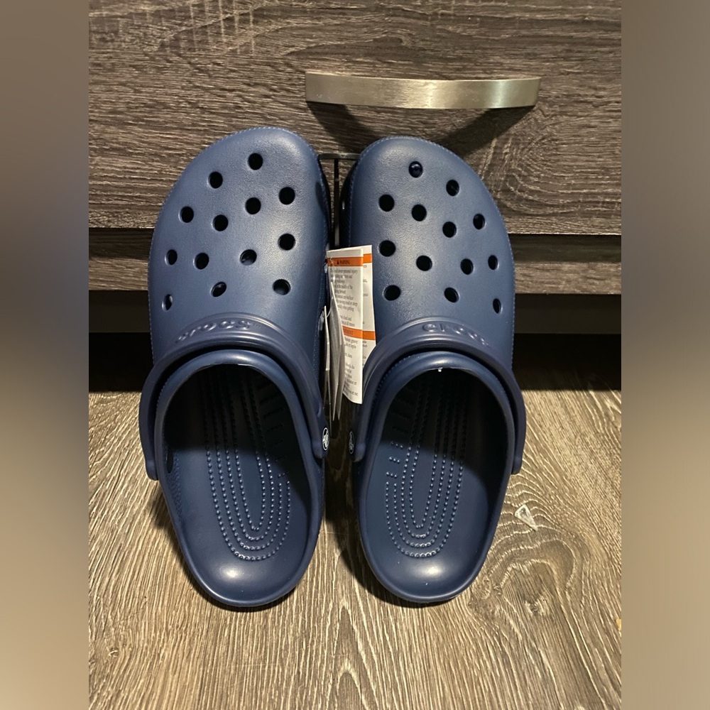 New NavyBlue Men Crocs
